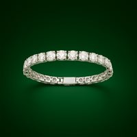 Bracelet Namuri TENNIS OV in Gold Diamante BR01OV-50F